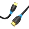 Vention HDMI 2.0 Kábel, 4K 60Hz, - 1m, (Fekete) (AACBF)