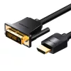 Vention 3m HDMI-DVI Kábel, 4K/1080P, (Fekete) (ABFBI)