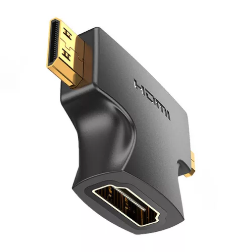 Vention 2in1 HDMI Átalakító Micro/Mini HDMI , 4K 30Hz (AGFB0)