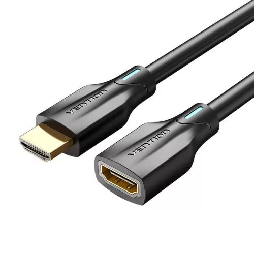 Vention HDMI 2.1 Hosszabbító Kábel, 1,5m, 8K/4K (AHBBG)