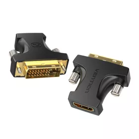   Vention HDMI-DVI (24+1) Átalakító Adapter (Fekete) (AILB0)
