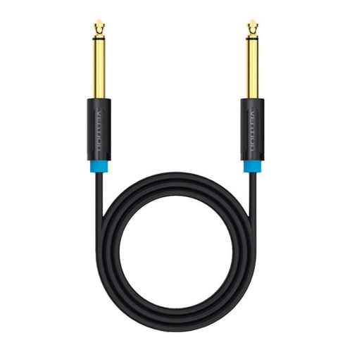 Vention BAABL 6.35mm TS audio kábel 10m (Fekete)