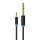 Vention BABBG TRS 3,5mm-6,35mm jack audiókábel, 1,5m  (Fekete)