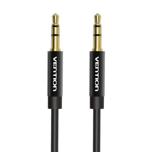 Vention BAGBF 3.5mm audiókábel, 1m (Fekete)