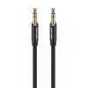 Vention Micro Jack 3.5mm–Micro Jack 3.5mm kábel 1m (Fekete)
