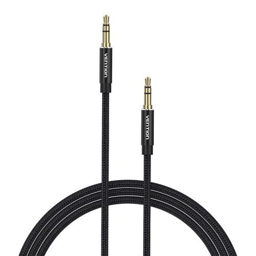 Vention 3.5mm Micro Jack–Micro Jack kábel 1,5m (Fekete)
