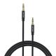 Vention BAWBJ 3,5mm mini jack audio kábel, 5m (Fekete)