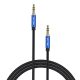 Vention 3.5mm Audio Micro Jack–Micro Jack kábel 1,5m (kék)