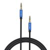 Vention 3.5mm Micro Jack–Micro Jack kábel 2m (kék)