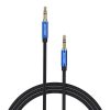 Vention 3,5mm jack–jack audio kábel 3m (kék)