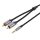 Vention BCNBK 2xRCA–3.5mm audiokábel (szürke, 8m)