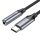 Vention USB-C–3,5mm jack adapter 1m (szürke)