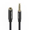 Vention BHCBI 3,5mm Male–3,5mm Female mini jack kábel 3m (Fekete)