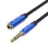 Vention BHCLF Mini Jack 3,5mm Male–Mini Jack 3,5mm Female kábel,1m (kék)
