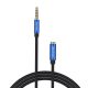Vention TRRS 3,5mm Male–3,5mm Female audio hosszabbító kábel 2m (kék)
