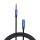 Vention 3,5mm TRRS jack hosszabbító kábel, 3m (kék)