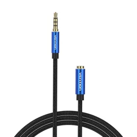   Vention TRRS 3,5mm Male–3,5mm Female audio hosszabbító kábel, 5m (kék)