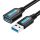 Vention USB 3.0 hosszabbító kábel 0,5m (Fekete)
