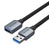 Vention USB-A 3.0male– female hosszabbító kábel, 1m (szürke)