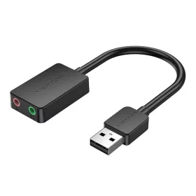   Vention USB 2.0 Külső Hangkártya TRS Csatlakozó , 2 Portos (CDYB0)