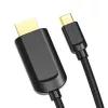 Vention USB-C - HDMI 4K 30Hz Kábel 1,5m (Fekete) (CGUBG)