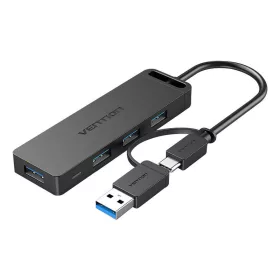 Vention 2in1 USB-C Adapter 4-portos USB 3.0-val (CHTBB)