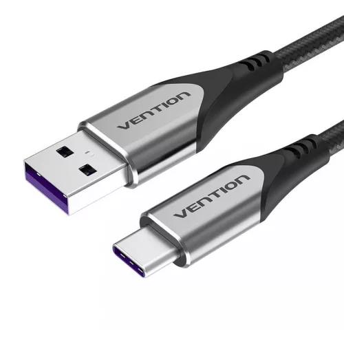 Vention USB-C - USB 2.0 adatKábel, 0.5m, (Szürke) (COFHD)