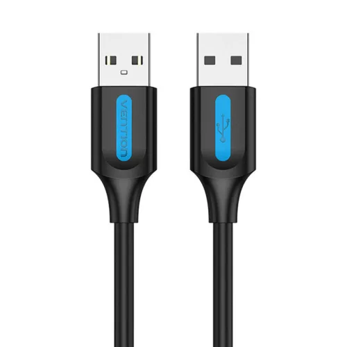 Vention 3m USB 2.0 Kábel, (Fekete) PVC borítással (COJBI)