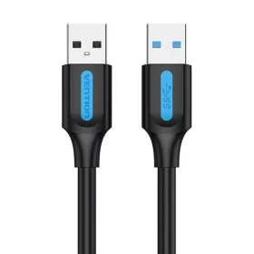 Vention USB 3.0 Kábel 2A 2m (Fekete) PVC (CONBH)