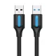 Vention USB 3.0 Kábel 2A 2m (Fekete) PVC (CONBH)
