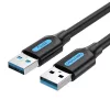 Vention USB 3.0 Kábel 2A 2m (Fekete) PVC (CONBH)