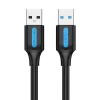 Vention 3m USB 3.0 Kábel (Fekete) PVC borítással (CONBI)