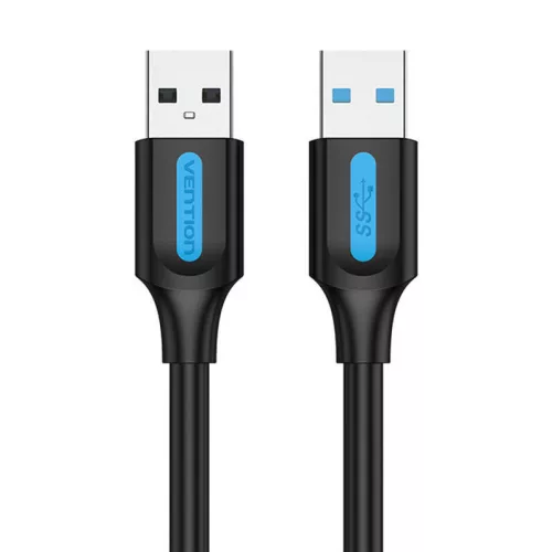 Vention 3m USB 3.0 Kábel (Fekete) PVC borítással (CONBI)