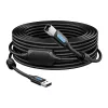 Vention 10m USB 2.0 A-B Kábel ferritmaggal (Fekete) (COQBL)