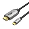 Vention USB-C HDMI Kábel 1,5m 4K 60Hz (CRBBG)