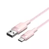 Vention USB-A És USB-C 3A (Rózsaszín) Kábel 2m (CTNPH)