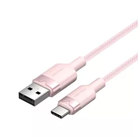 Vention USB-A És USB-C 3A (Rózsaszín) Kábel 2m (CTNPH)