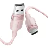 Vention USB-A És USB-C 3A (Rózsaszín) Kábel 2m (CTNPH)