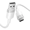 Vention USB-C 3A Gyorstöltőkábel - 1m (Fehér) (CTNWF)