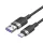 Vention USB 2.0 A - USB-C 6A Gyorstöltőkábel - 1m (CTOBF)