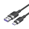 Vention USB 2.0 A - USB-C 6A Gyorstöltőkábel 2M (CTOBH)