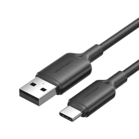 Vention USB-A - USB-C 3A Adatkábel2m (Fekete) (CTQBH)
