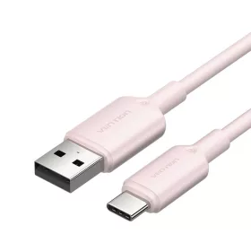 Vention USB-A És USB-C 3A (Rózsaszín) Kábel 2m (CTQPH)