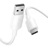 Vention USB-C 3A Gyorstöltőkábel - 1m (Fehér) (CTQWF)