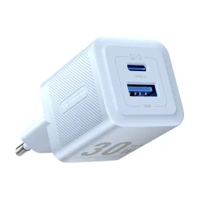 Vention 30W GaN USB-C És USB-A Fali Töltő (FEQL0-EU)