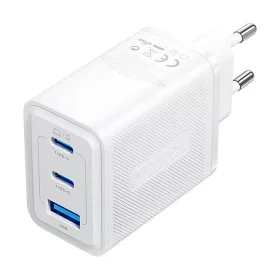   Vention 65W GaN Fali Töltő 2xUSB-C És USB-A Csatlakozó (FERW0-EU)