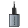 Vention 30W GaN USB-C És USB-A Gyors Töltő (Szürke) (FEWH0-EU)