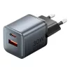 Vention 30W GaN USB-C És USB-A Gyors Töltő (Szürke) (FEWH0-EU)