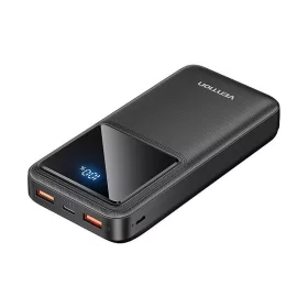   Vention 20000mAh 22.5W Powerbank Micro-USB, USB-C, 2xUSB-A Csatlakozó (FHLB0)
