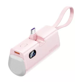   Vention LED Kijelzős 4800mAh (Rózsaszín) Powerbank 22.5W (FHQP0)